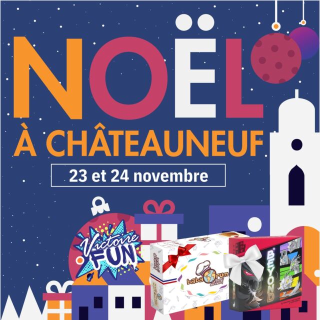 🎄Winter is coming ❄️☃️
Il est temps de commencer à préparer vos cadeaux de Noël et de mettre Beyond et/ou babaOrum au pied du sapin pour vos proches. ✨

▶️Cette année, retrouvez Sophie @nypaos_7 au marché de Noël de @chateauneuflesmartigues ce weekend ! 🎉🎅🎄

⏰ Samedi 23 novembre (10h-18h)
 dimanche 24 novembre (10h-18h)

📍  Salle Simone Veil à Châteauneuf-Les-Martigues.

Dédicaces possibles sur notre stand !😀🎅🎄

Qui vient ? 🙋

#noel #marchédenoel #babaorum #babaorumjeu #jeudesociete #j2s #beyond #pokemon #manga #chateauneuflesmartigues #cadeau #cadeaux #patisserie #pastry #standdenoel #noel2024 #ambiance #cadeau #cadeaux