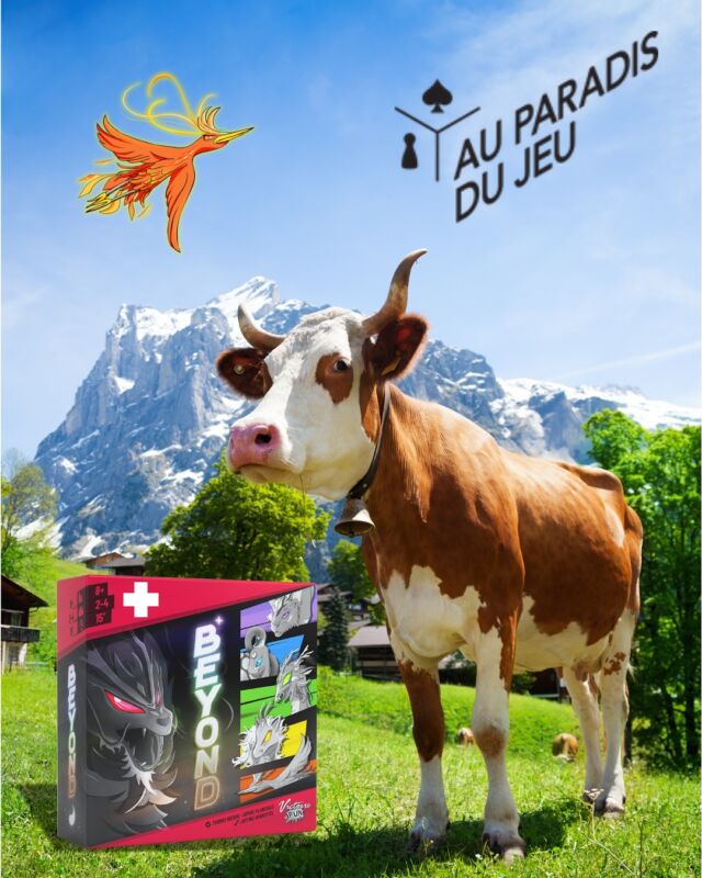 🇨🇭BEYOND is coming 🎊

💔Difficile de rester neutre dans Beyond, il faudra être opportuniste pour enchanter des esprits célestes 💫 ou l'esprit maléfique Nian Shou 😈

🛍️BEYOND est notamment disponible dans les boutiques @400coups.ch et @auparadisdujeu 

😈 2 à 4 joueurs
⏰ 15 minutes 
👻8 ans et +
⚙️ @motsha_noires et @nypaos_7 
🎨 @justinevanhuffel 
📦@ipa_game_shop_france @ipa_game_shop_europe 

#jeudesociete #boardgame #j2s #yearofthedragon #pokemon #manga #anime #jeu #beyond #dragonball #conventionoctogones #fijcannes #suisse #jeudecartes